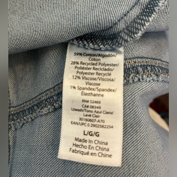 Sofia Jeans by Sofia Legara - Size Large Denim Jacket - Picture 2 of 4